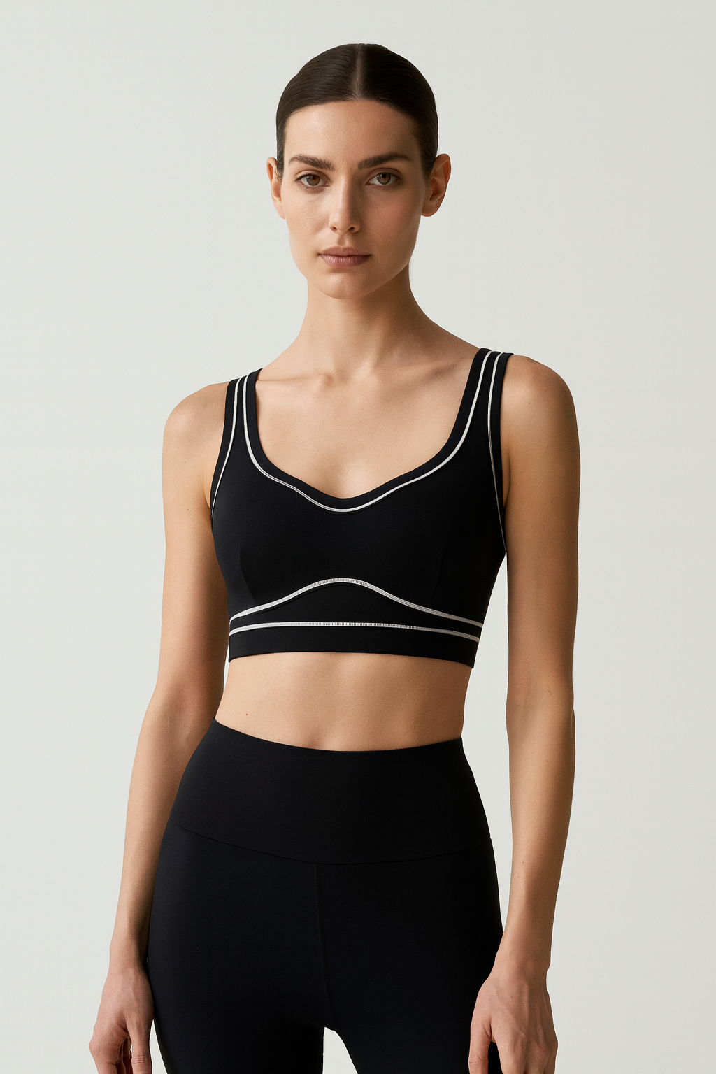Contour Black Bra