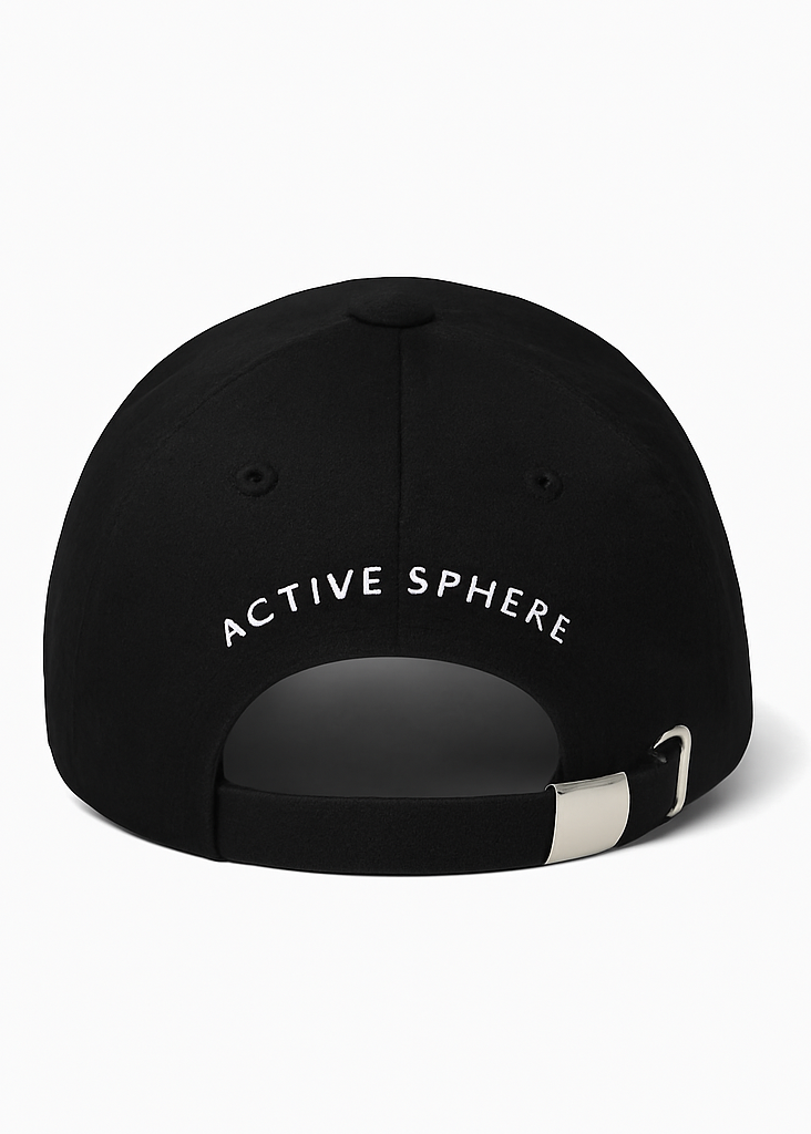 Snapback Cap Black